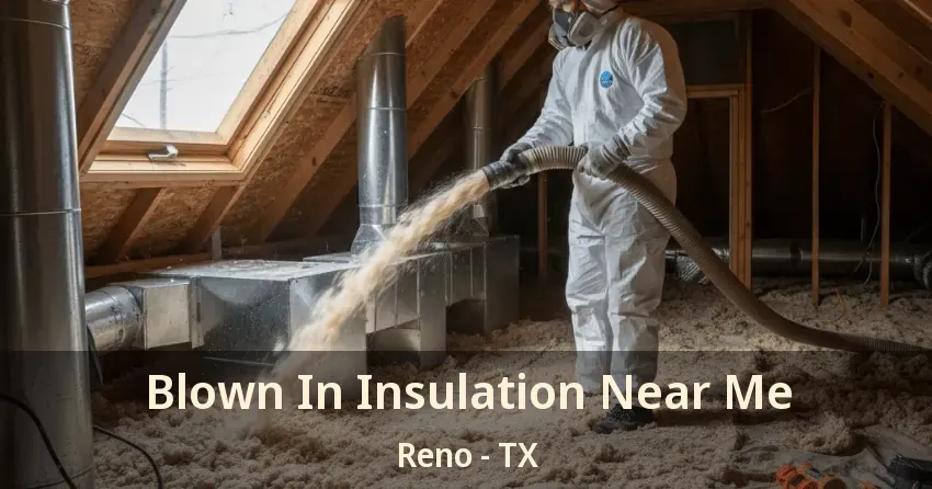 Blown In Insulation Near Me Reno - TX