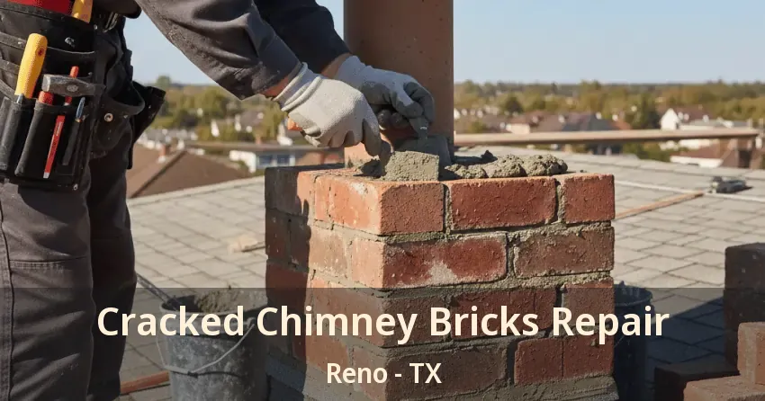 Cracked Chimney Bricks Repair Reno - TX