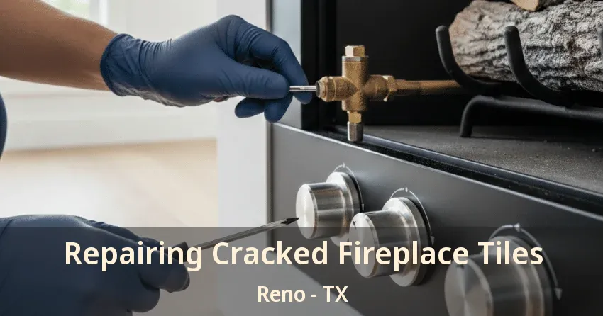 Repairing Cracked Fireplace Tiles Reno - TX