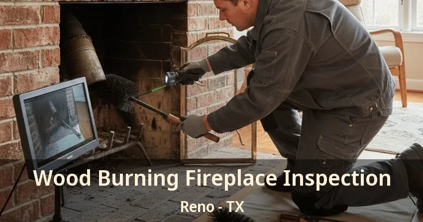 Wood Burning Fireplace Inspection Reno - TX